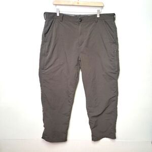 REI Trailmade Pants Mens Sz 40x30 40 x 30 Nylon Stretch Blend Hiking Gray